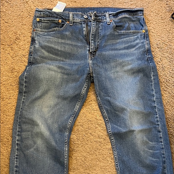 Levi's 505 Relaxed Fit Blue Jeans 34x32 - Picture 1 of 8